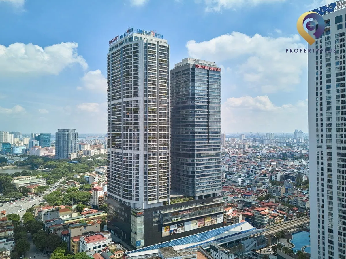 Toàn cảnh tòa nhà Discovery Complex tại Quận Cầu Giấy